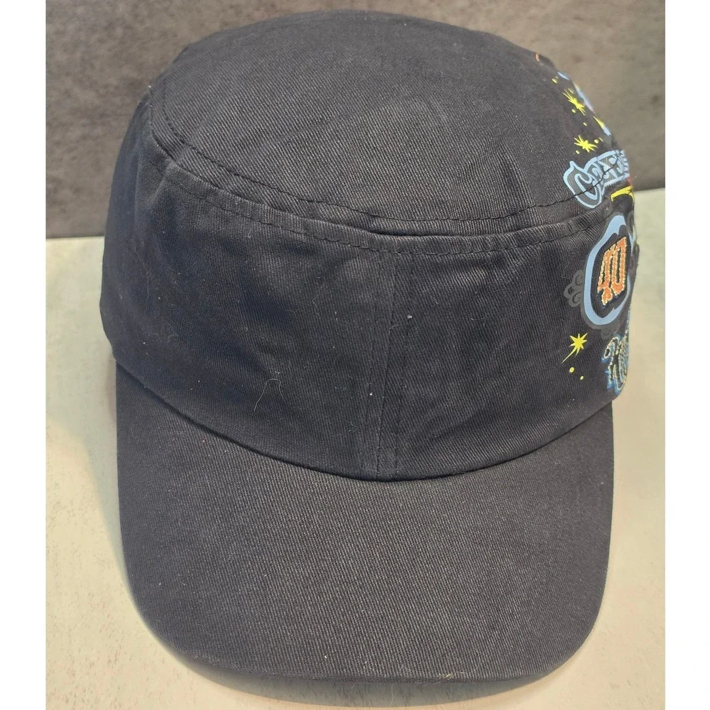 Disney Magic Kingdom 40th Anniversary Cast Exclusive Cadet Hat Black Adjustable